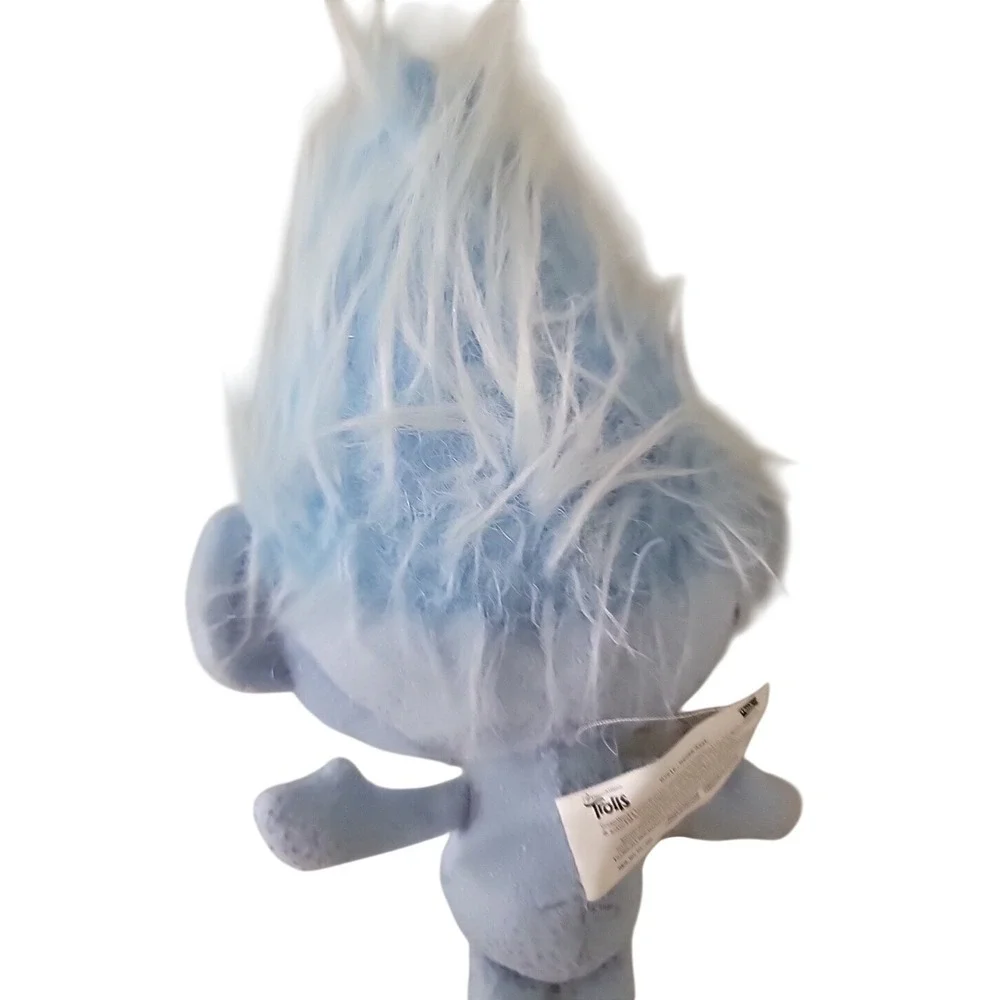 Hasbro DreamWorks‎ Trolls Guy Diamond Glitter Plush Doll B7616 Blue Sparkle 2015